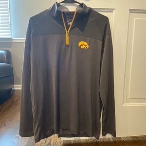 Brand New Iowa Hawkeyes Mens Quarter Zip
